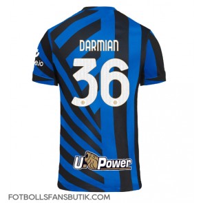 Inter Milan Matteo Darmian #36 Replika Hemmatröja 2024-25 Kortärmad